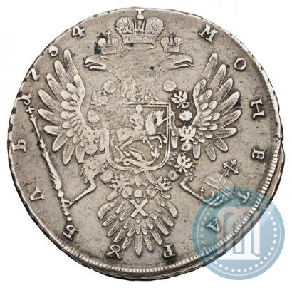 Фото 1 рубль 1734 года  "Тип 1734 года"