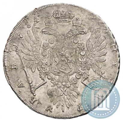 Picture 1 rouble 1734 year  "Type of 1735"