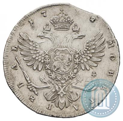 Picture 1 rouble 1738 year СПБ "Petersburg type"