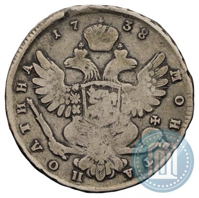 Picture Poltina 1738 year  "Moscow type"