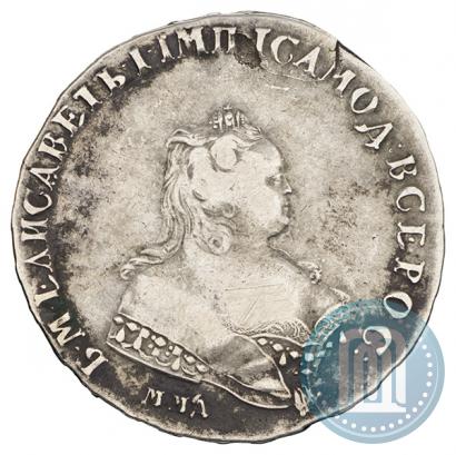 Picture 1 rouble 1743 year ММД 