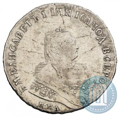 Фото 1 рубль 1746 года ММД 