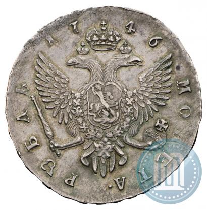 Picture 1 rouble 1746 year СПБ 