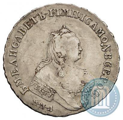 Picture 1 rouble 1755 year ММД-МБ 