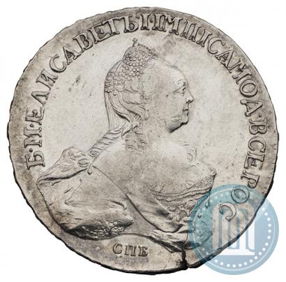 Picture 1 rouble 1758 year СПБ-ЯI 