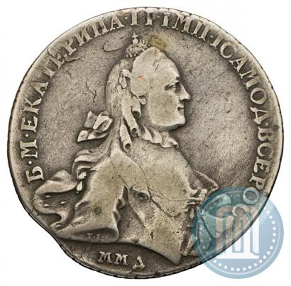 Picture 1 rouble 1762 year ММД-ДМ 