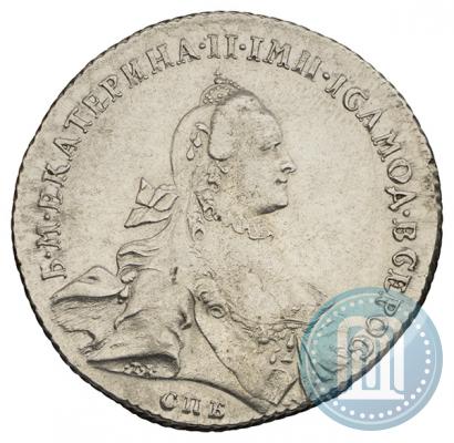 Picture 1 rouble 1762 year СПБ-НК 