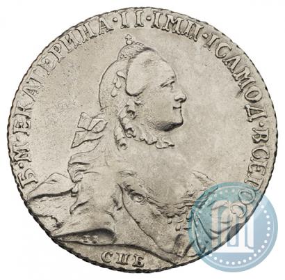 Фото 1 рубль 1764 года СПБ-ЯI 
