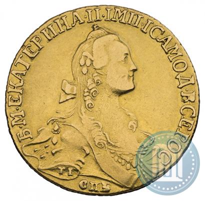 Picture 10 roubles 1767 year СПБ 