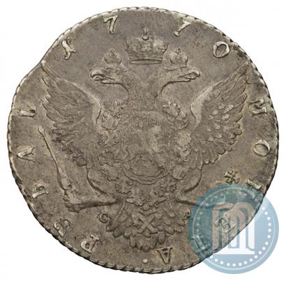 Picture 1 rouble 1770 year СПБ-СА 
