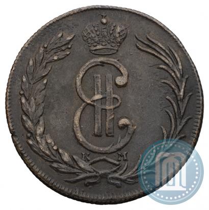 Фото 2 копейки 1775 года КМ 