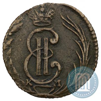 Фото Полушка 1775 года КМ 