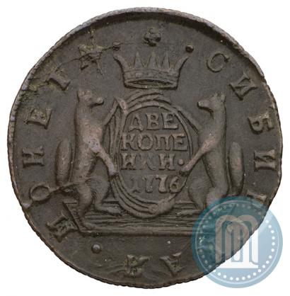Picture 2 kopecks 1776 year КМ 