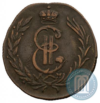 Фото 1 копейка 1776 года КМ 