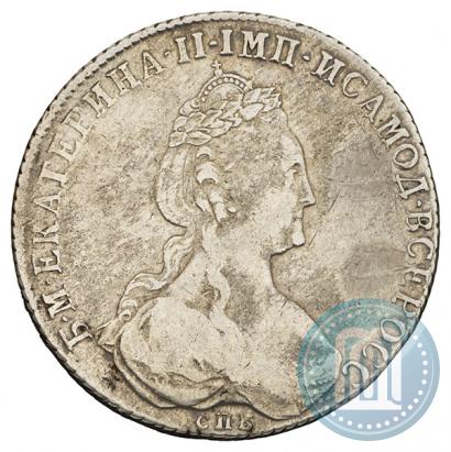 Picture 1 rouble 1780 year СПБ-ИЗ 
