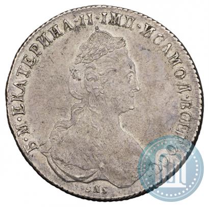 Picture 1 rouble 1780 year СПБ-ИЗ 