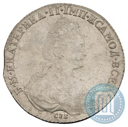Фото 1 рубль 1782 года СПБ-ИЗ 