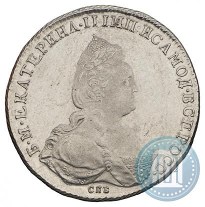 Фото 1 рубль 1787 года СПБ-ЯА 