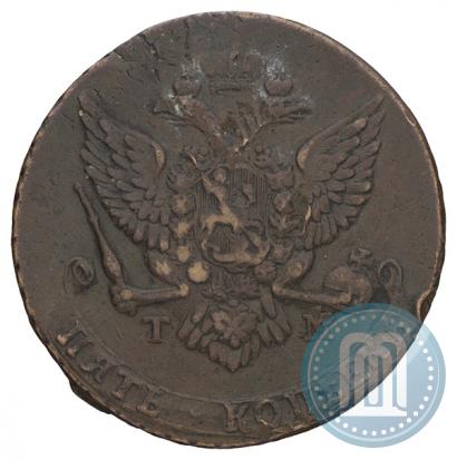 Picture 5 kopecks 1788 year ТМ 