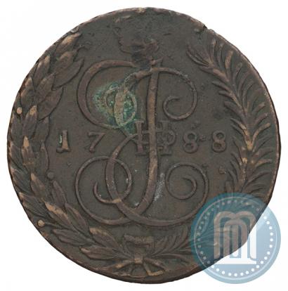 Picture 5 kopecks 1788 year ТМ 