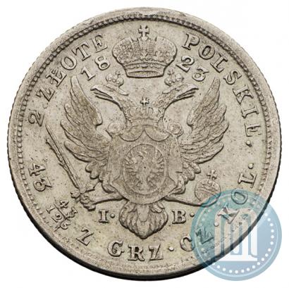 Picture 2 złote 1823 year IB 