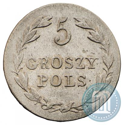 Фото 5 грошей 1827 года IB 