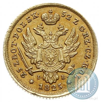 Picture 25 złotych 1825 year IB 