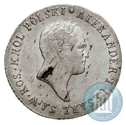Picture 1 złoty 1819 year IB 