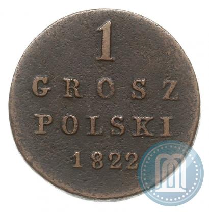 Фото 1 грош 1822 года IB "Z MIEDZI KRAIOWEY"