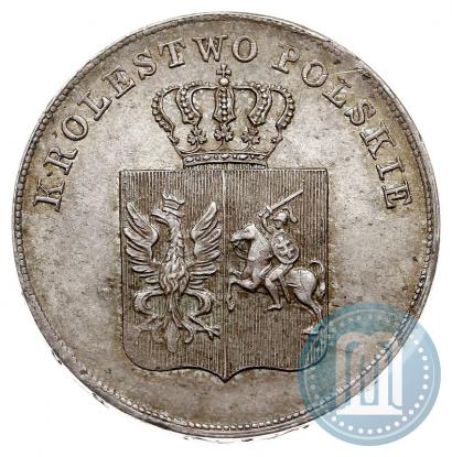 Picture 5 złotych 1831 year KG "Polish uprising"
