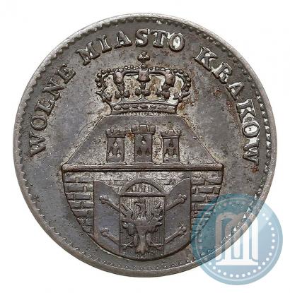Фото 5 грошей 1835 года  "Свободный город Краков"