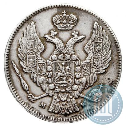 Picture 30 kopecks - 2 złotych 1836 year MW 