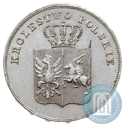 Picture 5 złotych 1831 year KG "Polish uprising"