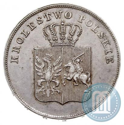 Picture 5 złotych 1831 year KG "Polish uprising"