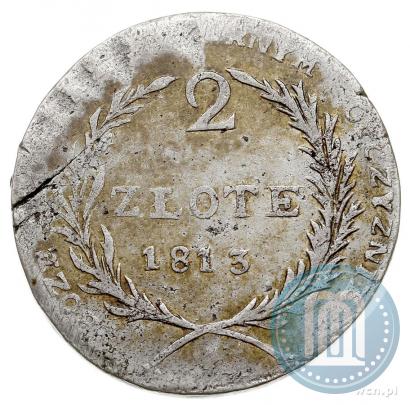 Picture 2 złote 1813 year  