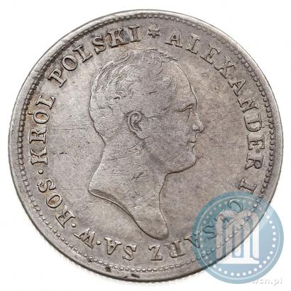 Фото 2 злотых 1823 года IB 