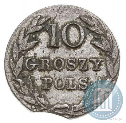 Picture 10 groszy 1816 year IB 