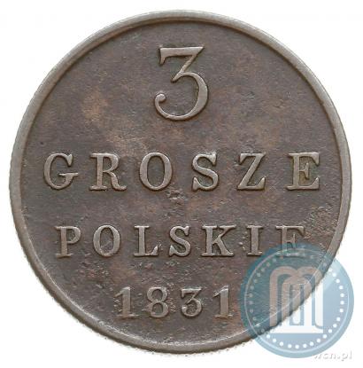 Фото 3 гроша 1831 года KG 