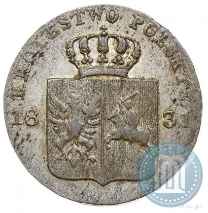 Picture 10 groszy 1831 year KG "Polish uprising"