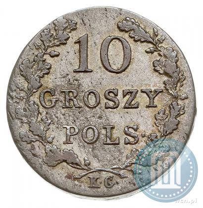 Picture 10 groszy 1831 year KG "Polish uprising"
