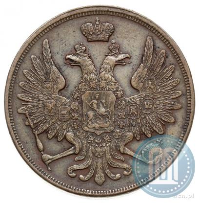 Фото 3 копейки 1856 года ВМ 