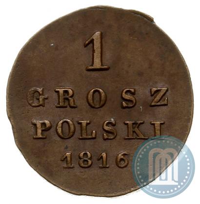 Picture 1 grosz 1816 year IB 