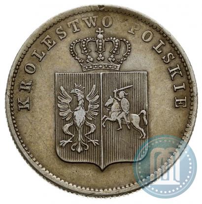 Picture 2 złote 1831 year KG "Polish uprising"