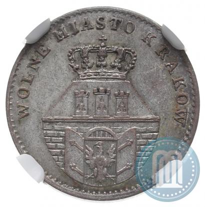 Фото 5 грошей 1835 года  "Свободный город Краков"
