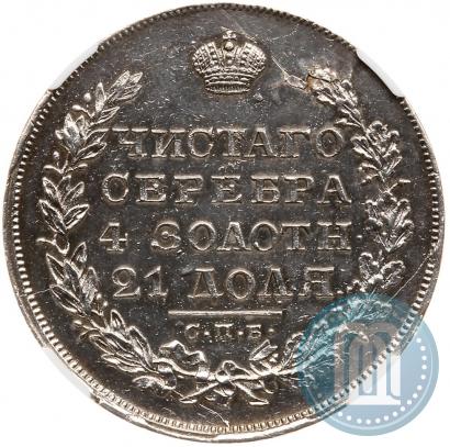 Picture 1 rouble 1829 year СПБ-НГ 