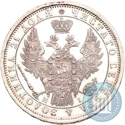 Picture 1 rouble 1854 year СПБ-HI 