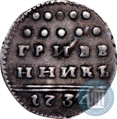 Фото Гривенник 1734 года  