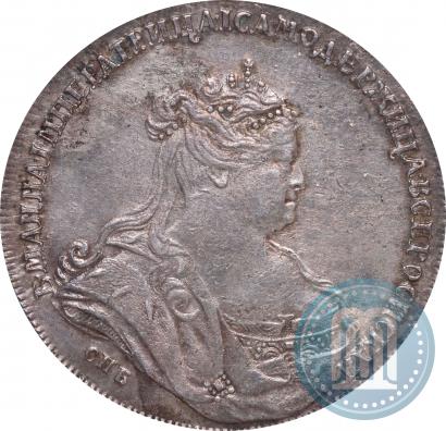 Picture 1 rouble 1738 year СПБ "Petersburg type"