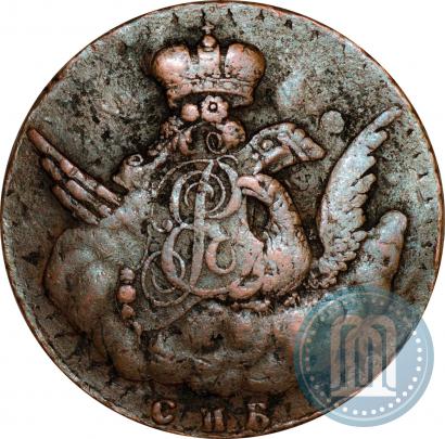 Picture 1 kopeck 1756 year СПБ 