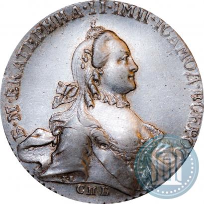 Picture 1 rouble 1764 year СПБ-СА 